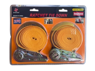 Σετ 2 τεμαχίων ιμάντων καστάνιας 5m, 255mm