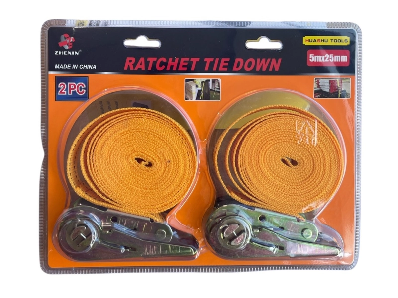 Σετ 2 τεμαχίων ιμάντων καστάνιας 5m, 255mm - HAUSHU TOOLS 3302