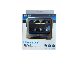 Βύσμα αναπτήρα Olesson 1523 με 3 υποδοχές + 2 USB