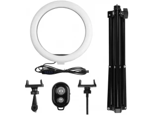 10" Επαγγελματικό φωτιστικό LED Ring Light με τρίποδο