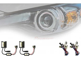 Xenon H4-2 10000K SINGLE 12V / 24V / 55W PREMIUM POWER