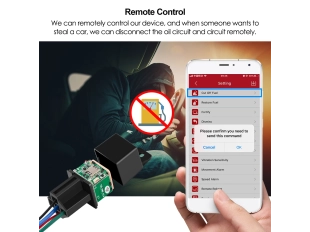 GPS Tracker Relay Real Time MV720 Global Έκδοση