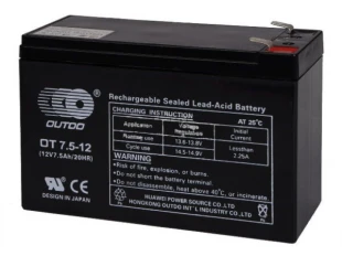 Μπαταρία έλξης 12V 7,5Ah, OT7,5 -12 UPS