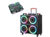 Ηχείο με φωτισμό Karaoke WVNGR-8888 με 4x8 ίντσες