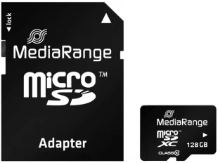 Κάρτα μνήμης MicroSD MediaRange 128 GB