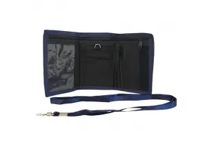 Υφασμάτινο πορτοφόλι - μπλε παραλλαγής