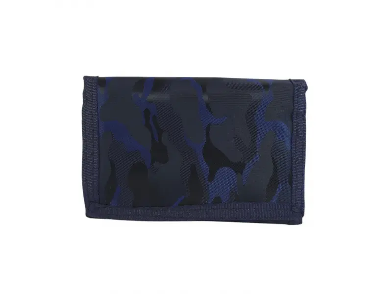 Υφασμάτινο πορτοφόλι - μπλε παραλλαγής Υφασμάτινο πορτοφόλι - μπλε παραλλαγής