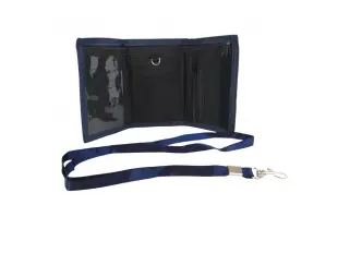 Μπλε πορτοφόλι με αυτοκόλλητο - Kanu