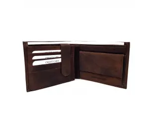 Ανθεκτικό ανδρικό πορτοφόλι - nubuck