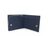 Ανδρικό μπλε πορτοφόλι με φερμουάρ