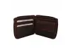 Ανδρικό πορτοφόλι με φερμουάρ από δέρμα κυνηγού
