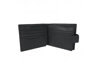 Ανδρικό πορτοφόλι με κούμπωμα - Stop