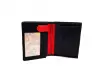 Κάθετο ανδρικό πορτοφόλι με κόκκινο χρώμα