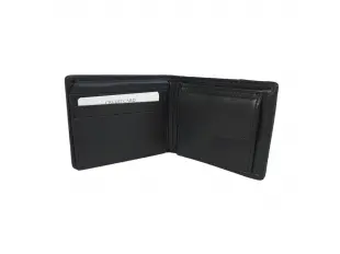 Μαύρο ανδρικό πορτοφόλι - Fleis
