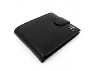 Δερμάτινο πορτοφόλι με κούμπωμα - AMG