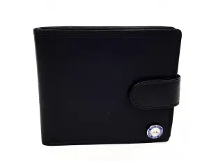 Δερμάτινο πορτοφόλι - Mercedes με κούμπωμα