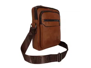 Καφέ ανδρική τσάντα - Edren