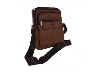 Καφέ ανδρική τσάντα - Robis