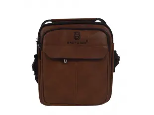 Καφέ ανδρική τσάντα - Zeren