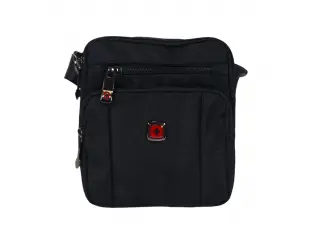 Μαύρη ανδρική τσάντα - Haren