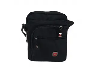 Μαύρη ανδρική τσάντα - Stiven Μαύρη ανδρική τσάντα - Stiven