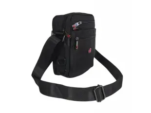 Μαύρη ανδρική τσάντα - Teran