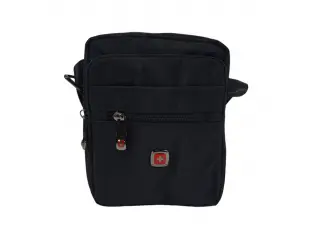 Μαύρη ανδρική τσάντα - Uens Μαύρη ανδρική τσάντα - Uens