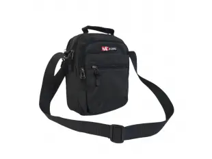 Μαύρη ανδρική τσάντα - Zeres