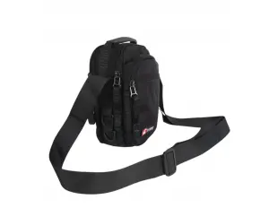 Μαύρη ανδρική τσάντα - Zirs