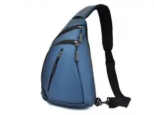 Μπλε τσάντα χιαστί - Olias