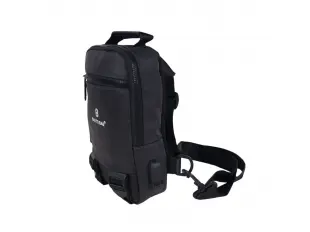 Γκρι τσάντα χιαστί - Ians