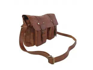 Ανοιχτό καφέ ανδρική τσάντα - Lesik