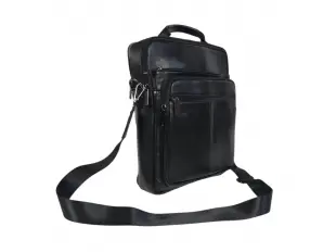 Ανδρική τσάντα από γνήσιο δέρμα - Μεγάλη