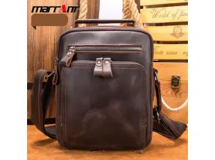 Ανδρική τσάντα από γνήσιο δέρμα - Warrior