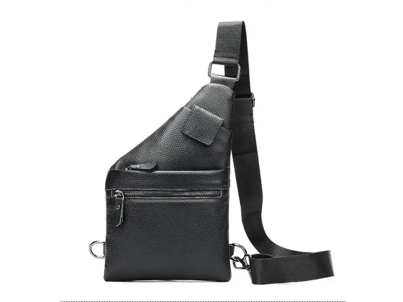 Λεπτή δερμάτινη ανδρική τσάντα - Boz Λεπτή δερμάτινη ανδρική τσάντα - Boz
