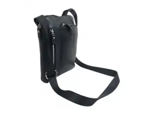 Μαύρη ανδρική τσάντα - Alpin Polo