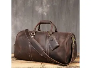 Τσάντα ταξιδιού από γνήσιο δέρμα - Kara