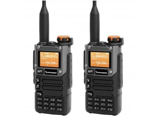 2 τεμ. Φορητός ραδιοφωνικός σταθμός VHF, UHF, AM, FM QUANSHENG UV-K5 5W διπλής ζώνης