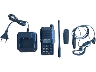 2 τεμ. Φορητός ραδιοφωνικός σταθμός VHF/UHF BAOFENG UV-9R 10W διπλής ζώνης  