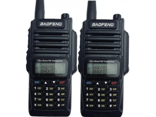 2 τεμ. Φορητός ραδιοφωνικός σταθμός VHF/UHF BAOFENG UV-9R 10W διπλής ζώνης  