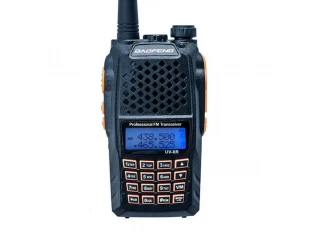 Φορητός ραδιοφωνικός σταθμός VHF/UHF BAOFENG UV-6R 7W διπλής ζώνης