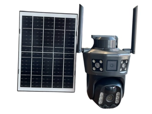 Διπλή ηλιακή κάμερα LYLU με κάρτα SIM 16 διόδων