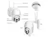 Εξωτερική περιστρεφόμενη κάμερα WiFi AI 5MP, ICSee, Λευκή