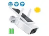 Σετ 2 τμχ. Αδιάβροχη ηλιακή ασύρματη κάμερα Wifi FullHD