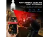 Wifi Περιστρεφόμενη κάμερα θόλου λαμπτήρα 2MP Full HD 360°