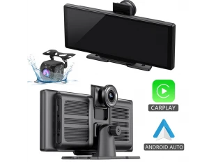 Σύστημα πλοήγησης πολυμέσων CarPlay / Android Auto με 2 κάμερες H605D 10,26 ιντσών