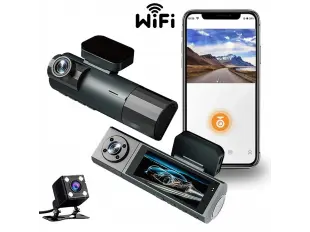 DVR 1080P οχήματος BlackBox με δύο κάμερες + πίσω κάμερα DVR 1080P οχήματος BlackBox με δύο κάμερες + πίσω κάμερα - παρόμοιο προϊόν