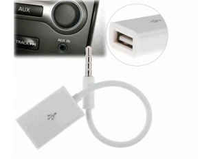 Υποδοχή ήχου 3,5 mm AUX σε USB 2.0