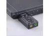 Εξωτερική κάρτα ήχου Κάρτα ήχου USB 3D Virtual 7.1