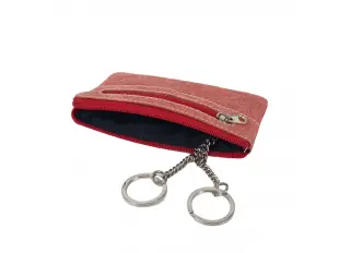 Κόκκινο πορτοφόλι - μπρελόκ - Arena
